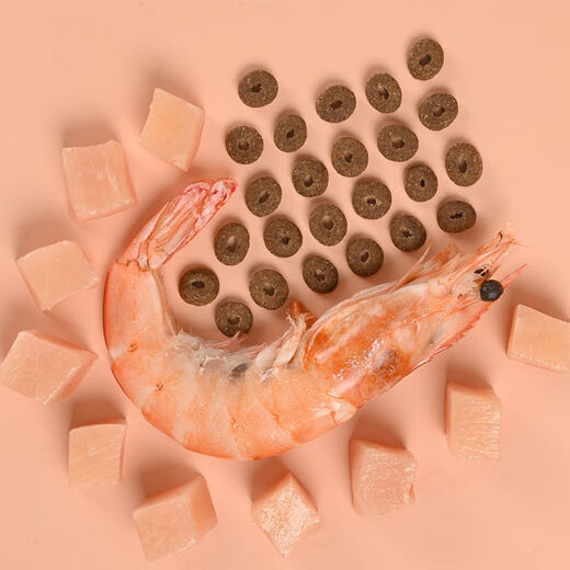 Thompson's all-stage cat food cod, shrimp, adult cats and kittens, fungus, chicken, fish, grain-free food, probiotic cat food 1.5kg