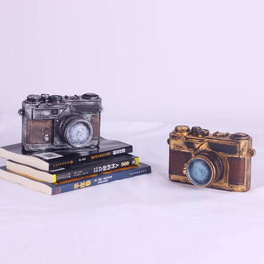 Yonghuan American Retro Creative Camera Model Ornements Store Home Decoration Coffee Shop European Craft Decoration 16803 Rouge