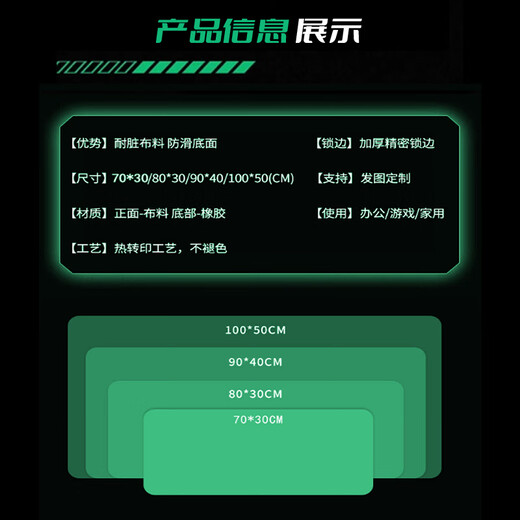 二次元鼠标垫超大动漫涂鸦墙系列电竞游戏专用滑鼠垫书桌办公桌垫 BD-3886 小鸟游六花 600x300mm 3mm