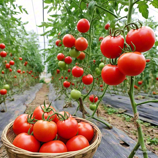 【超市精选】山东沙瓤水果西红柿新鲜番茄蔬菜减肥单果100g起 西红柿中大果 2斤 带箱