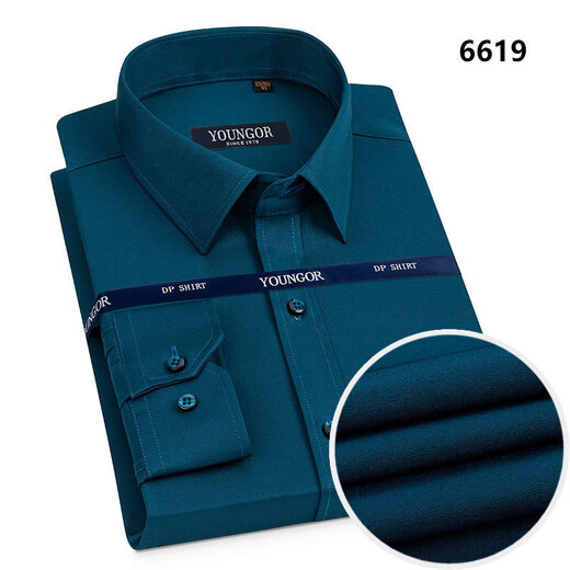CEO Yager Yagel Shirt Herren-Langsalz 2025 Frühlings- und Herbst-Neugeschäftsbügel-Bügel-Hemd Langarm 6636 40
