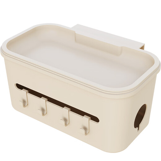 Berceau de rangement de rangement à côté de la table bébé couches de couches côté couches côté couches côté serviette de rangement sac de rangement sac crème crème crème panier de suspension en blanc [rangement]