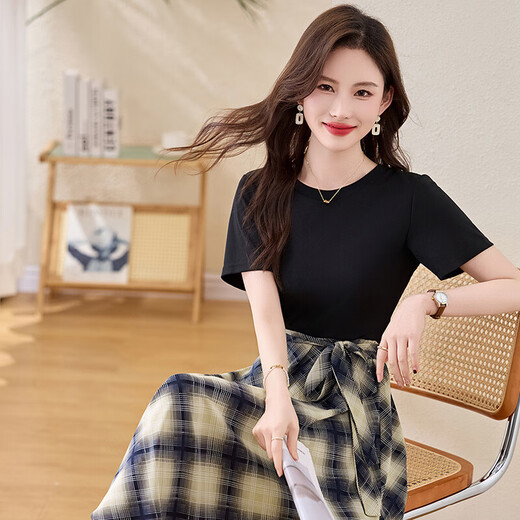 Ehangy International Light Luxury Women's High-end Dress Lummer New Style 2025 модный темперамент.