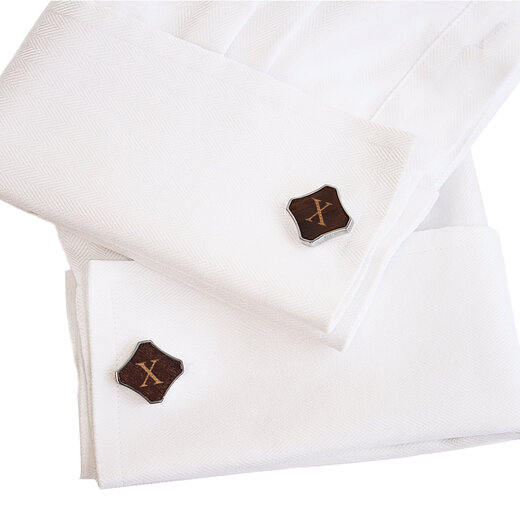 Cathy's Concepts Personalized Stainless Steel Cufflinks Men's Business Formal Wear Accessories Multicolor 0.33cm*1.9cm*2.54cm