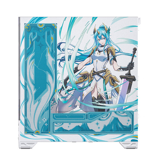 瓦尔基里（VALKYRIE）VK03 MIST ATX 游戏电脑台式机箱 支持360水冷 270°海景房 UV喷绘