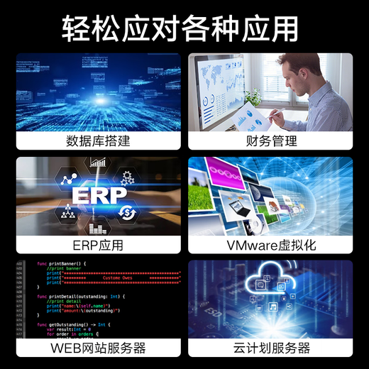戴尔（DELL）PowerEdge R760 2U机架式服务器主机 存储虚拟化数据库服务器 4410Y*1/32G/2.4TSAS *8/ H755/T1000-8G/1400W*2/导轨
