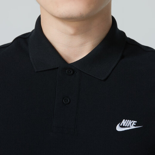 耐克（NIKE）POLO衫男士翻领短袖新款休闲纯棉半袖男运动T恤男装 【顺丰速发】FN3895-010/100棉/ M 170/88A/