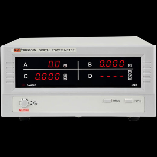 美瑞克功率计RK9800N/9901N/9940N/9913N智能三相电参数测试仪 RK9800N基础款