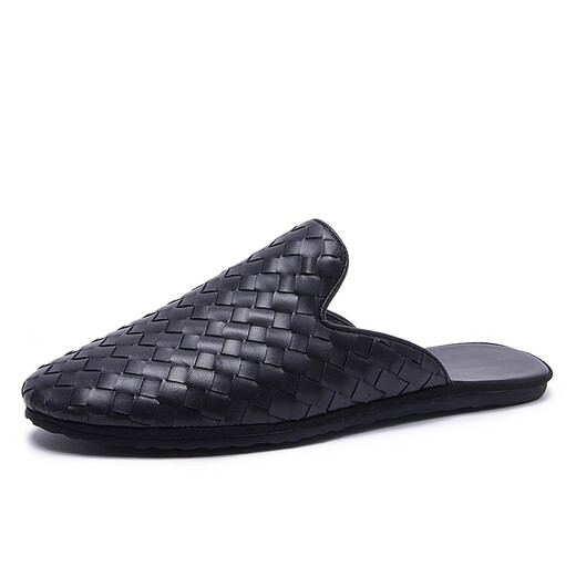 Nosskiss International Luxusmarke Sommer Neue Halbschuhe Herren echte Leder geflochten