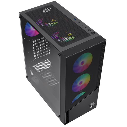 MSI AMD Ryzen 7 5700X/7650GRE/6500XT/6800XT/5050/5060Ti desktop assembly machine game e-sports design office computer host DIY complete machine configuration six R7 5700X+RTX5050