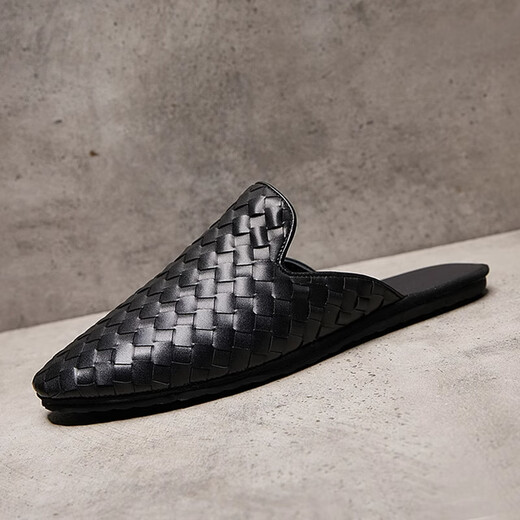 Nosskiss International Luxusmarke Sommer Neue Halbschuhe Herren echte Leder geflochten
