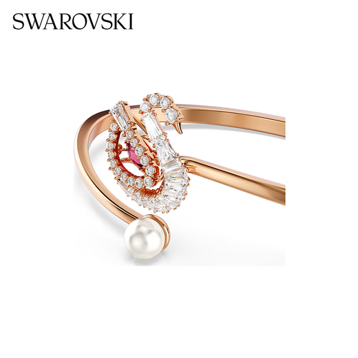 Swarovski (SWAROVSKI) Dancing Swan Swan Bracelet Bracelet Light Luxury Niche Gift for Girlfriend Red S Code 5734988