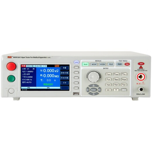 溥畔美瑞克RK7505Y医用泄漏电流RK2670Y耐压2678YM接地电阻仪 RK9930BY医用程控接地电阻仪含13