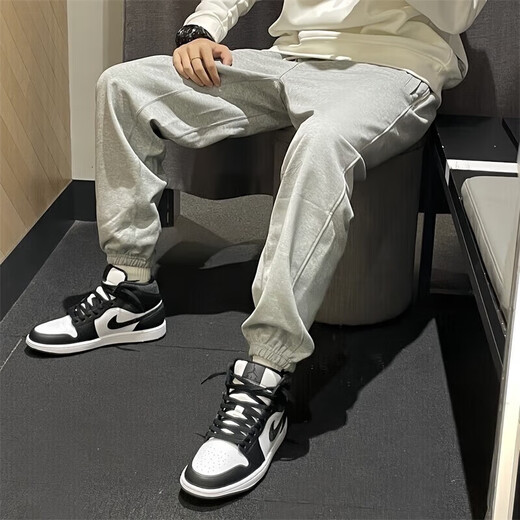 耐克（NIKE）【潮】Air Jordan aj1板鞋男女新款高帮休闲跑步运动耐磨篮球鞋 FB9911-001 黑白熊猫 42