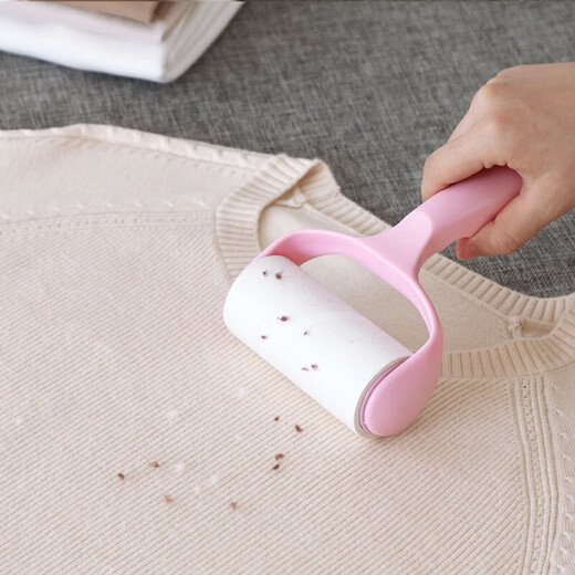Chenfan Youpin Clothes Care Adhesive Roller Tear-off Adhesive Paper Clothes Hair Removal Pet Hair Removal Adhesive Hair 1 handle 5 rolls value pack
