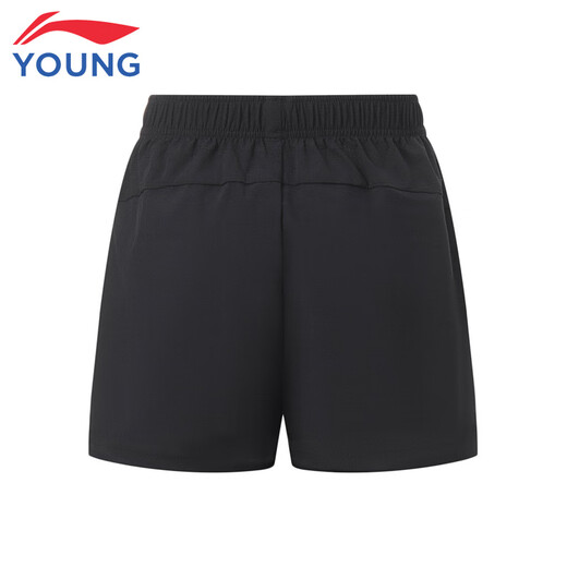 
Li Ning (LI-NING) children's clothing children's sports pants for girls, small and big children's quick-drying reflective logo training unrestrained shorts 160YKSV232-1