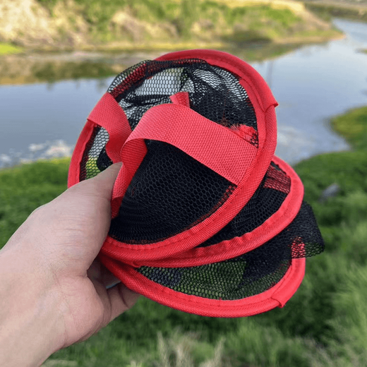 High-energy sense stream fishing protection waistband thickened rubberized quick-drying anti-fishing protection net sub-small size fishing net bag 15cm 1.2m stream fish protection-large size No Specifications