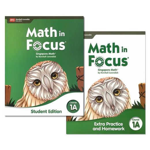 Singapore Math Math in Focus New Edition 678 Grade Junior High School Math Textbook Original Imported MC Publishing Course 3B Student Book Exercise Book 8th Grade