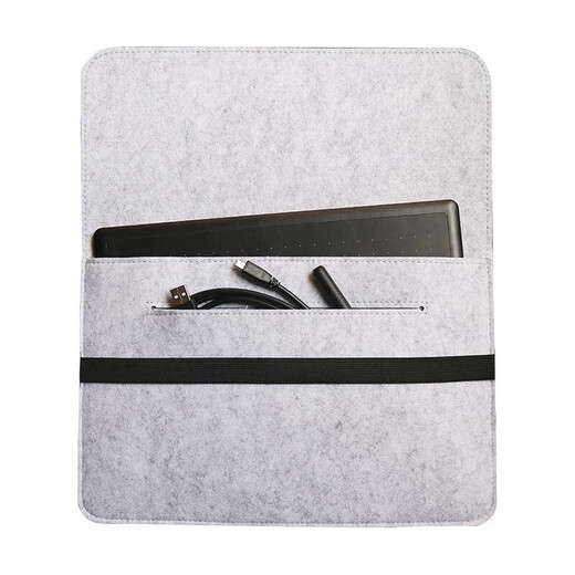 Wacom Original Digital Tablet Package CTL472 671 672 6100 Yingtuo PTH660 Bagure de protection de protection de la planche peinte à la main CTL690 / CTH690 Sac en feutre Envoyer un stylo 0x0cm