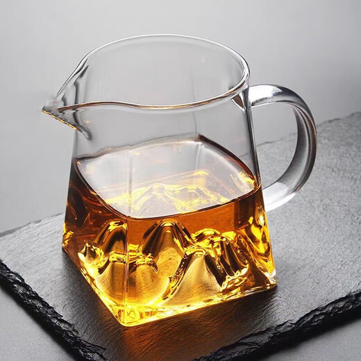 Guanshan Gongdao cup thickened heat-resistant glass tea set tea cup household tea divider tea sea filter cup transparent Guanshan Gongdao cup +304 card leakage