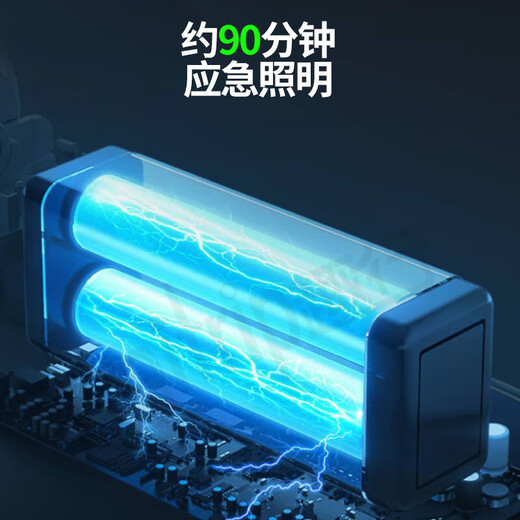 Quxing safety exit indicator light A-type fire emergency evacuation sign light national standard CCC escape lighting double-sided two-way