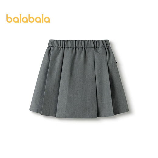 Balabala children's clothing children's short skirt 2025 autumn clothing big children pleated skirt fashion shopping mall same style 202325112002