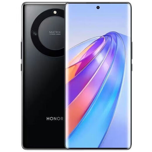 Honor X40 All-Network 5G Large Battery Snapdragon 695 großer Bildschirm gebogen 120 Hz High Pins Game Photography 9.9. Neue Fantasy -Nacht Black 8+256