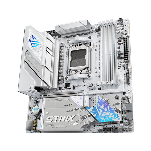 AMD锐龙9700X 9900X 9950X 9800X3D CPU处理器搭华硕B850 主板CPU套装 板U套装 ROG B850-G GAMING WIFIS吹雪 9700X盒装