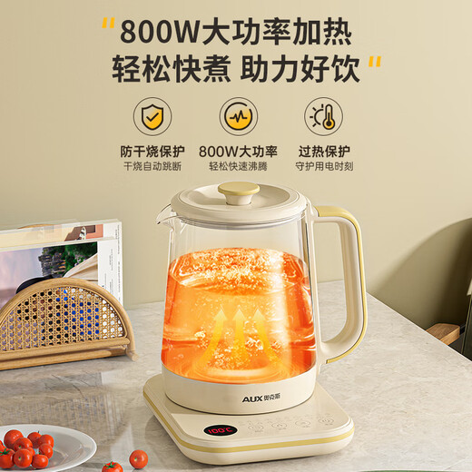 Oaks health kettle tea kettle stewing all-in-one tea kettle kettle heat preservation all-in-one fully automatic constant temperature glass electric kettle kettle home flower tea kettle large capacity office 1.8L / basic model