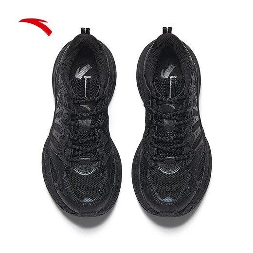 Anta Lin Xiaojun's same style Meteorite 3丨Mesh training shoes comfortable retro dad shoes sneakers 112538851 women's basic black-2 38 (female)/42 (male)