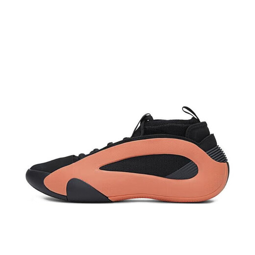 阿迪达斯（adidas）篮球鞋男鞋 夏季Harden哈登8代实战训练缓震低帮运动球鞋 大码 IE2694/黑橙色 47