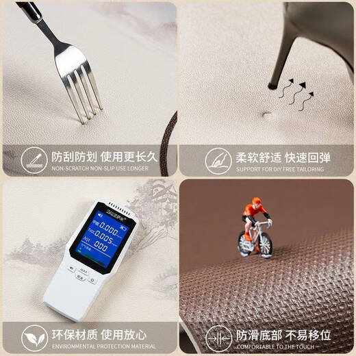 咏幻中式金黄色风水入户门地垫pvc免擦洗进门口玄关防滑耐脏脚垫地毯 百福具臻-棕色-12164 1件数 120*160CM全身水洗无惧污