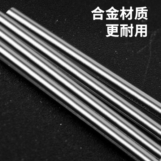 Airidun tungsten steel grinding head, carbide rotary file grinding head, stainless steel reaming electric drill grinding drill bit, internal grinding head milling cutter, double slot No. 6 arc round head (3*4FX) 1 piece