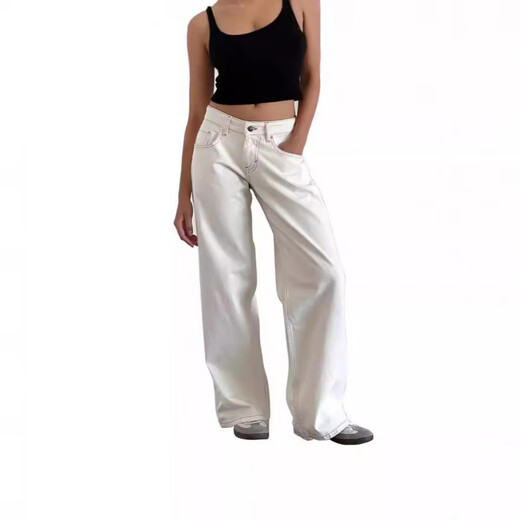 Lee Kids American Retro Low Raise non élastique lavage droit de lavage droit pour femmes en automne