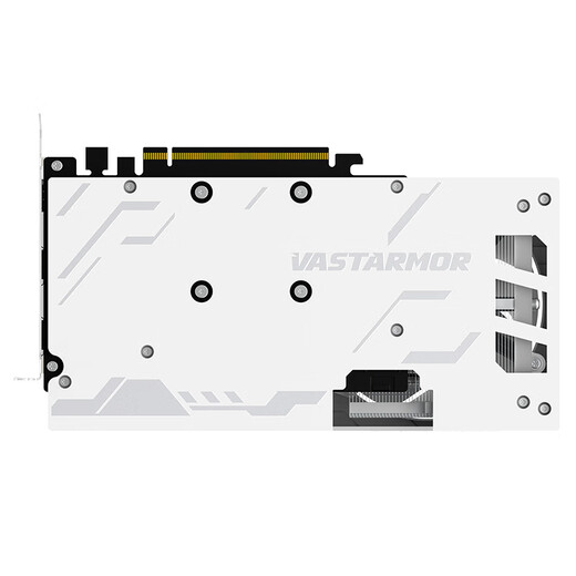 VSTARMOR AMD RADEON RX 9060 XT 8GB OC white alloy e-sports game AI rendering design intelligent learning desktop computer independent graphics card