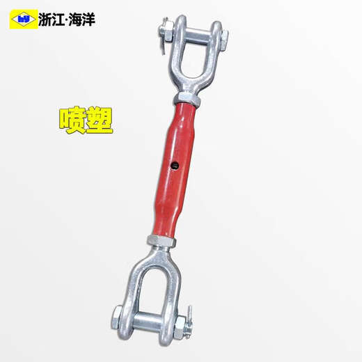 语森忆徳标DIN1478闭体花篮螺丝拉紧器封闭花兰螺栓管式钢丝绳拉紧器 M10
