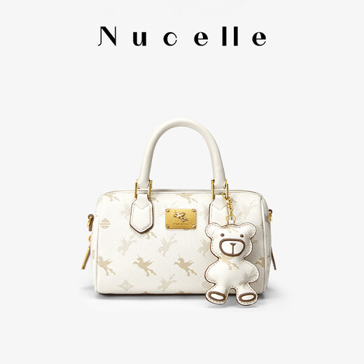 
New Zealand (NUCELLE) Shen Yue same Pegasus Boston Bag 2025 Handheld Girls Bag One-Shoulder Crossbody Pillow Bag Birthday Gift