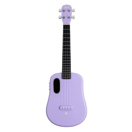 Lavaguitar Ultra Lava U 2 Beginners Portable Guitarra de entrada Guitarra de carbono Fibra de guitarra pequeña Glitter Pink__FreeBoost 26 pulgadas