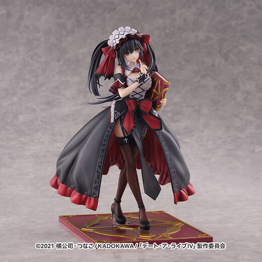 GOOD SMILE COMPANY【GSC】现货 约会大作战 1/7 时崎狂三 囁告篇帙Ver 手办玩具 时崎狂三 原装正版