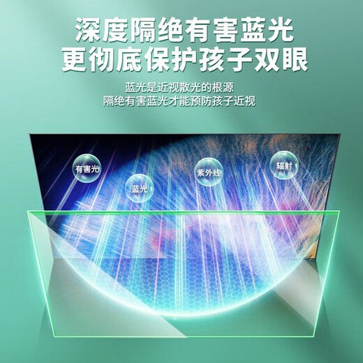 
TV anti-smash protection screen anti-blue light isolation protective film high-definition screen cover children's eye protection 55 inches explosion-proof 75 46 inches (1047*600mm) anti-smash protection