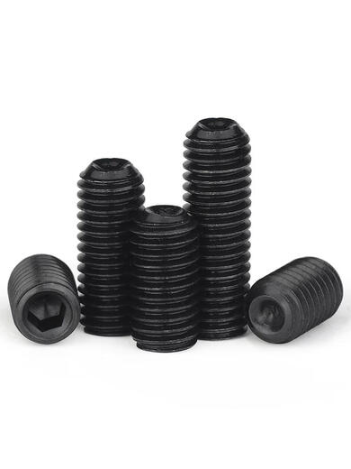 12,9-Level konkaves Ende hexagonaler Anziehungsschrauben Kopffreier Schraubmaschine Messschraube Top Draht M3m4M5M6M8M10M12 M6*12200 Stücke