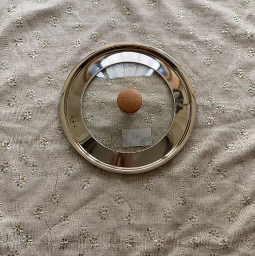 Original Yoshikawa Yoshikawa brand snow pan adapted to 304 stainless steel steamer pot lid accessories 18cm snow pan + lid comes with pot handle