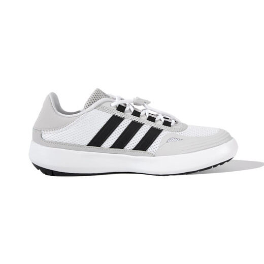 Adidas adidas Trail Schuhe Männer und Sommersommer neues Netz atmungsaktives leichtes Gewicht im Freien Casual Sports Schuhe JP6630/Weiß/Nr. 1 Schwarz/hellgrau 41