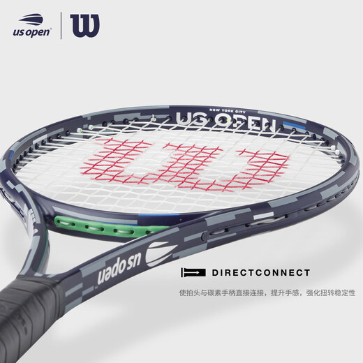 Wilson 2025 US Open co-branded full carbon professional tennis racket BLADE 100L V9