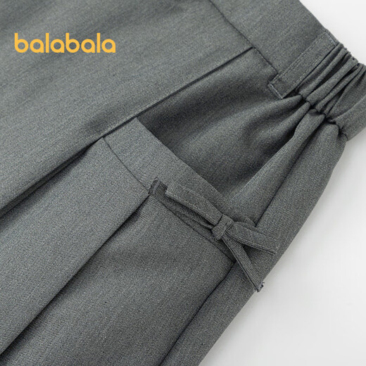 Balabala children's clothing children's short skirt 2025 autumn clothing big children pleated skirt fashion shopping mall same style 202325112002