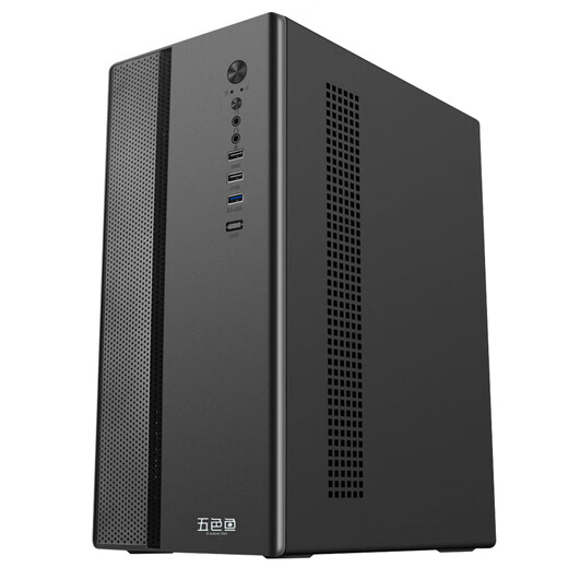 WuSeYu office home design gaming desktop computer desktop computer host complete set (14th generation Core i5 16G 512G WiFi keyboard and mouse) 23.8 inches