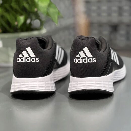 阿迪达斯（adidas）跑步鞋男鞋新款DURAMO SL网面透气运动鞋训练备赛轻盈健身跑鞋 JQ9716黑色 42 (260mm)