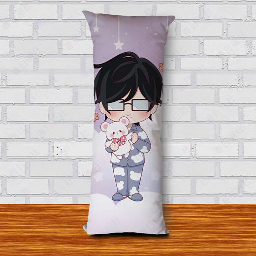 Cheng Liu My New Boss es un almohada de almohada Dai natural periférica periférica con el mismo cojín de gato de almohada para personalizar la imagen DS9922 40x60 cm almohada (incluido el núcleo de la almohada)