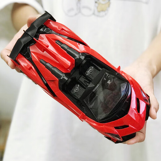 Zhou Ke 25 remote control cars 1-3 years old large car wireless rechargeable car boy drift children's electric car green Lambo standard (bring your own battery)