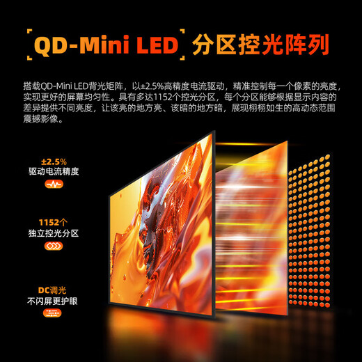 Titan Legion P275MV PLUS enhanced version 27-inch QD-MiniLED 4K160Hz dual-mode 320Hz DyDs technology Type-C 65W gaming monitor newly upgraded dual-mode P275MVPLUS enhanced version